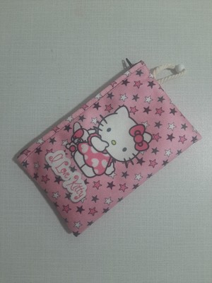Owl Bag Hello Kitty Yıldızlı Desenli Tasarım Kalemlik-Cüzdan - 13 x 20