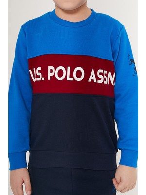 U.s. Polo Assn. Mavi Erkek Çocuk Eşofman Takımı