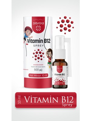 Erbatab Metilkobalamin B12 Sprey 10 ml
