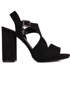 Fitbas 111036 008 Kadın Siyah Büyük & Küçük Numara Ayakkabı