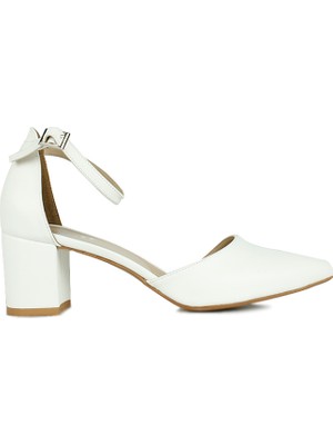 Fitbas 111135 468 Kadın Beyaz Büyük & Küçük Numara Ayakkabı