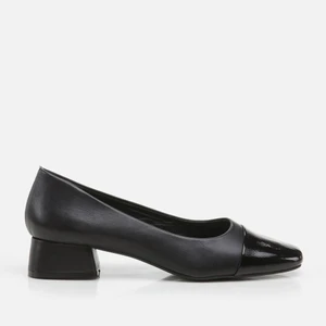 01AYH274720A100 Hakiki Deri Siyah Kadın Loafer