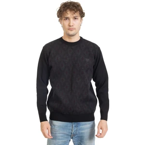 Mutlu City Erkek Orta Yaş ve Üzeri Sıkı Dokuma Triko Örgü Akrilik Kışlık Baba Yuvarlak Yaka Kazak 2078