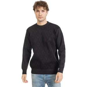 Mutlu City Erkek Orta Yaş ve Üzeri Sıkı Dokuma Triko Örgü Akrilik Kışlık Baba Yuvarlak Yaka Kazak 2078