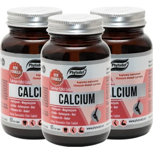 Kalsiyum + Magnezyum + Çinko + 60 Tablet X 3 Adet