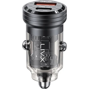 Transparent 45W Pd/qc Type C ve USB Çıkış Ultra Hızlı Mini Araç Şarj Cihazı L35