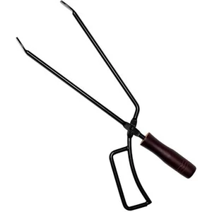 Paslanmaz Çelik Kömür Yangın Maşası Makaslar Açık Kamp Şenlik Ateşi Barbekü Yakacak Odun Klip Aracı Soba Yangın Kömür Maşa Kelepçe | Açık Sobalar (Yurt Dışından)