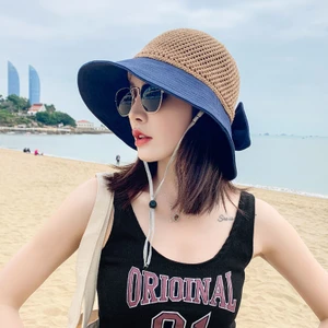 Japon Moda Balıkçı Şapkası Katlanabilir Yay Güneş Şapkası Güneş Şapkası (Yurt Dışından)