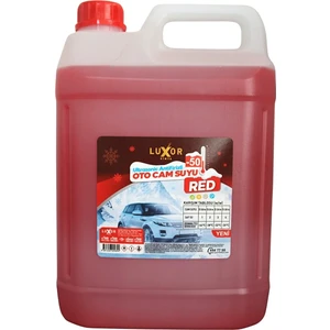 Luxor Kimya 5 Lt 4 Mevsim -50 Derece Ultrasonic Antifirizli Oto Cam Suyu 5 Litre
