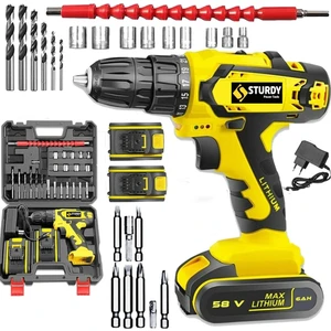 Spec Product 58V 10 Ah Lion Çift Akülü Metal Şanzuman Akülü Vidalama Matkap