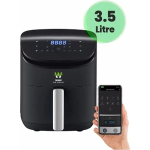 Airfryer 3.5 L Akıllı Yağsız Hava Fritözü Siyah