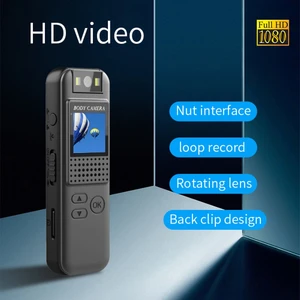 Ucuzcu Market Mini Kamera 1.4 Inç Hd 1080P Güvenlik Için Taşınabilir Vücut + Motor + Bisiklet + Doğa Kamerası- Dv Dvr Kamera Video Kaydedici