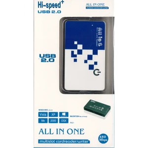 DNR Bilişim Hepsi Bir Arada Çoklu Kart Okuyucu USB 2.0  Compact Flash Card  Tf Cf Sd Mini Sd Sdhc Mmc Ms Xd