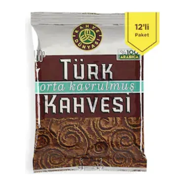 Kahve Dünyası 12li Eko Paket Orta Kavrulmuş Türk Kahvesi