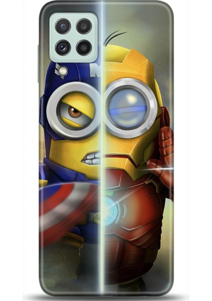 Samsung Galaxy M22 Kılıf Hd Baskılı Kılıf - 0597