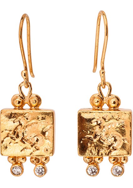 Antik Roma Para Altın Kaplama Otantik Kadın Küpe fiyatları