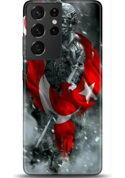 Samsung Galaxy S21 Ultra Kılıf Hd Baskılı Kılıf - 0231