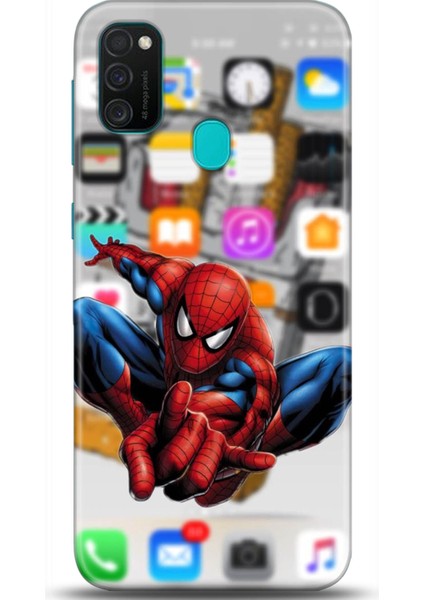 Samsung Galaxy M21 Kılıf Hd Baskılı Kılıf - 0642