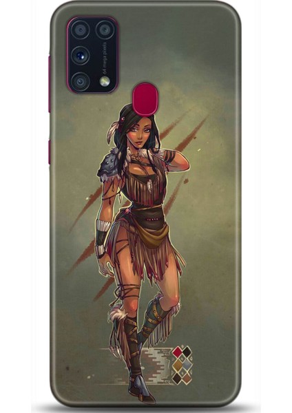 Samsung Galaxy M31 Kılıf Hd Baskılı Kılıf - 0089