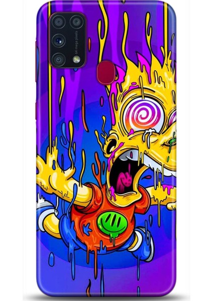 Samsung Galaxy M31 Kılıf Hd Baskılı Kılıf - 0158