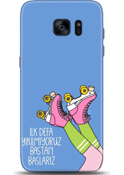 Samsung Galaxy S7 Edge Kılıf Hd Baskılı Kılıf - 0467