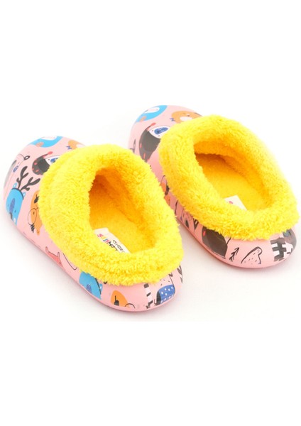 Kışlık Içi Peluşlu Kız Çocuk Ev Bahçe Terlik fırsatları