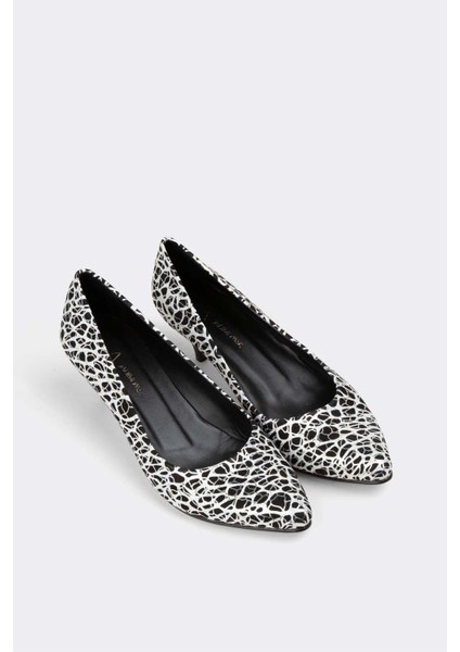 Kadın Topuklu Deri Ayakkabı 052Y21K10005 fiyatları