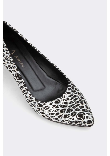 Kadın Topuklu Deri Ayakkabı 052Y21K10005 modelleri