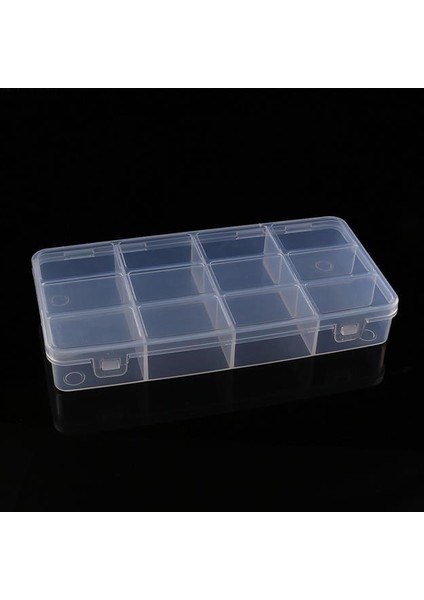 Sepeti 12 Bölmeli Kapaklı Organizer Kutu 20X10X3 cm modelleri