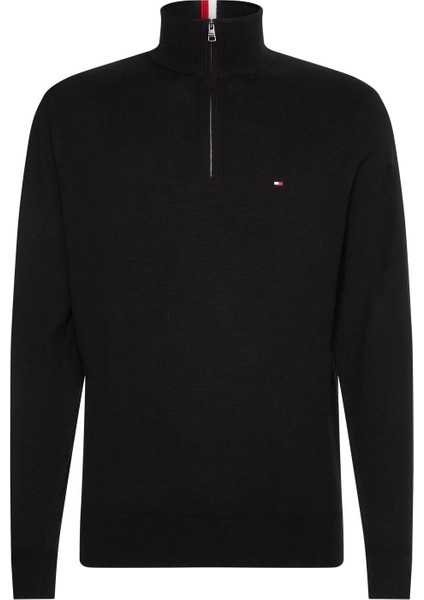 Bisiklet Yaka Slim Fit Siyah Erkek Kazak MW0MW28049BDS indirimleri