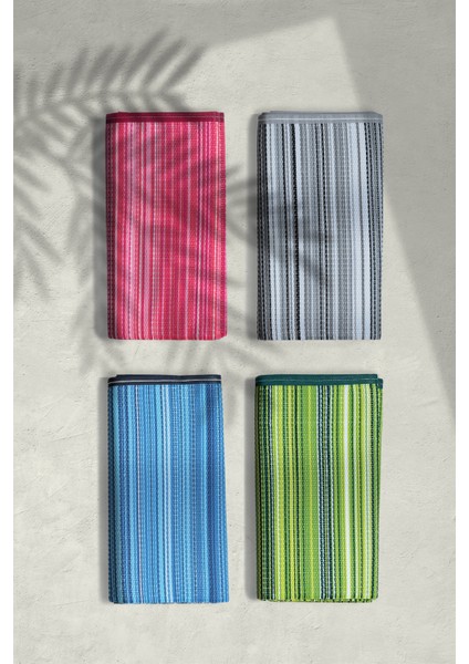 Katlanabilir Mavi Plaj Kamp Piknik Bahçe Balkon Teras Hasır Halı Mat Savan Kilim Karavan Halısı 180x270