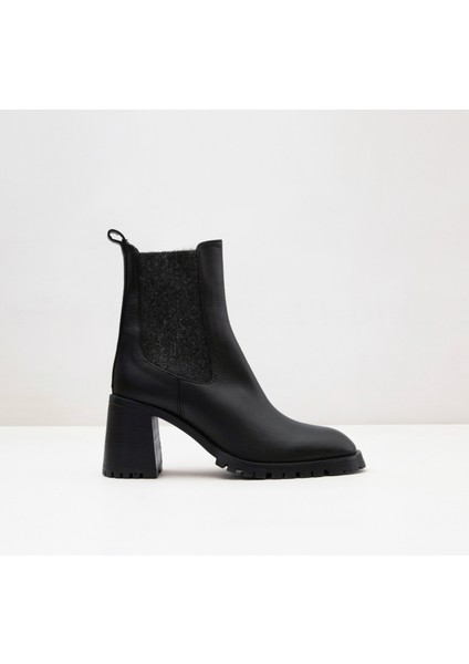 Twıgy-Tr Bot Orta Boy Botlar;şık Bot - Siyah