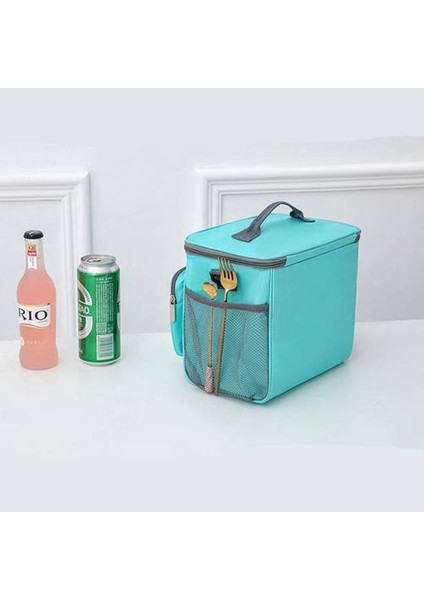 Oxford Kumaş Yalıtım Çantası, Piknik Öğle Yemeği Çantası, Portatif Öğle Yemeği Kutusu Çantası (Yurt Dışından) fırsatları