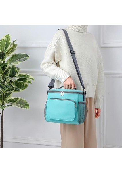 Oxford Kumaş Yalıtım Çantası, Piknik Öğle Yemeği Çantası, Portatif Öğle Yemeği Kutusu Çantası (Yurt Dışından) indirimleri