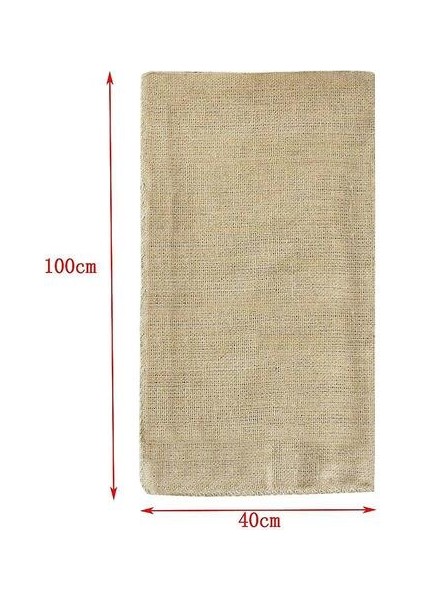 (3 Adet 100X60 Cm) Kahve Patates Çuval Bezi Jüt Saklama Çantası Çuval Çocuk Oyunu Yarış Tohum Mağaza Çantaları Mahsul Saklama Çantası Sandbaggy Ev Paketleme Aracı (Yurt Dışından)