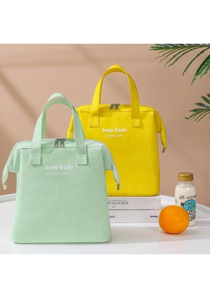 Büyük Kapasiteli Termal Yalıtım Öğle Yemeği Çantası, Işe Gitmek Için Portatif Öğle Yemeği Kutusu Çantası, Baoma Portable Macaron Buz Çantası (Yurt Dışından)