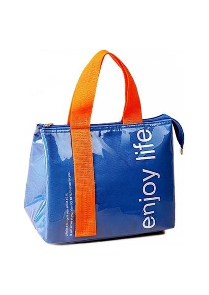 Pu Su Geçirmez Kalınlaşmış Öğle Yemeği Kutusu Çantası, Öğrenciler ve Ofis Çalışanları Öğle Yemeği Çantaları, Basit Düz Renkli Yalıtım Çantası Getiriyor (Yurt Dışından)