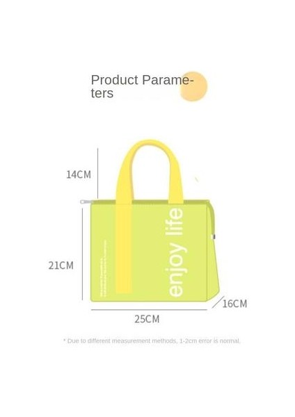 Pu Su Geçirmez Kalınlaşmış Öğle Yemeği Kutusu Çantası, Öğrenciler ve Ofis Çalışanları Öğle Yemeği Çantaları, Basit Düz Renkli Yalıtım Çantası Getiriyor (Yurt Dışından) fiyatları