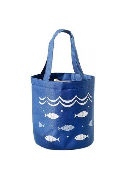 Taşınabilir Öğle Yemeği Çantası Büyük Kapasiteli Taze Tutma Yalıtım Öğle Yemeği Kutusu Çantası, Davul Kalın Yalıtım Torbası (Yurt Dışından)