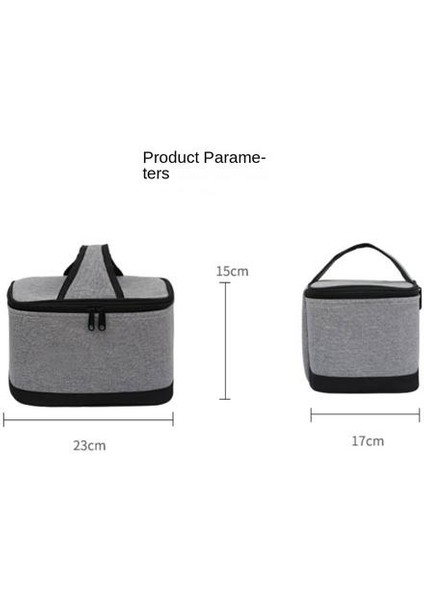 Elde Yalıtılmış Öğle Yemeği Kutusu Çantası, Denim Yalıtılmış Çanta, Pirinç Torbasıyla Elle Taşınan Öğle Yemeği (Yurt Dışından) fiyatları