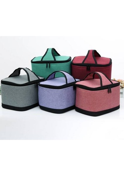 Elde Yalıtılmış Öğle Yemeği Kutusu Çantası, Denim Yalıtılmış Çanta, Pirinç Torbasıyla Elle Taşınan Öğle Yemeği (Yurt Dışından) indirimleri