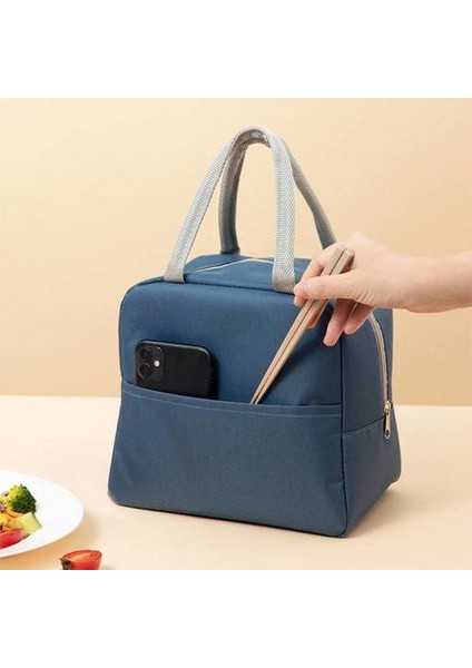 Karikatür Sevimli Eğlenceli Yalıtım Çantası, Büyük Kapasiteli Portatif Öğle Yemeği Kutusu Çantası, Öğle Yemeği Taşınabilir Çanta (Yurt Dışından) modelleri