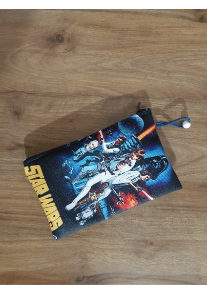 Star Wars Desenli Tasarım Kalemlik-Cüzdan - 13 x 20