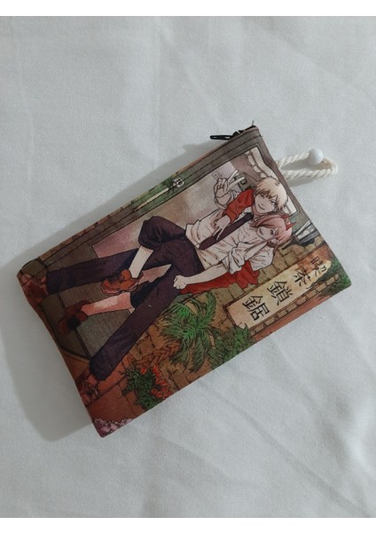 Chainsaw Man - Denji And Makima Desenli Tasarım Kalemlik-Cüzdan - 13 x 20