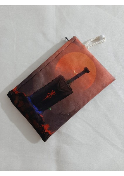 Berserk Kılıç 2 No Desenli Tasarım Kalemlik-Cüzdan - 13 x 20