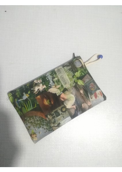 Fairycore Aesthetic Fairy Garden Desenli Tasarım Kalemlik-Cüzdan - 13 x 20