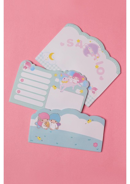 Cinnamoroll ,Melodi ,Kuromi Mini Not Defteri