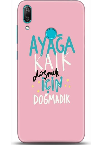 Huawei Y7 2019 Kılıf Hd Baskılı Kılıf - 0011