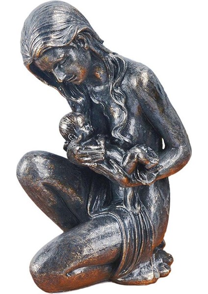 Heykelcik Ömürlü Sı Modern Ev Dekorasyonu Aile 16.5×11.5×26CM (Yurt Dışından)