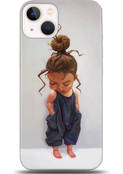 Apple iPhone 13 Kılıf Hd Baskılı Kılıf - 0204